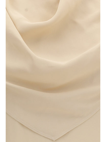 Acne Studios Draped backless midi Dress - Sand Beige