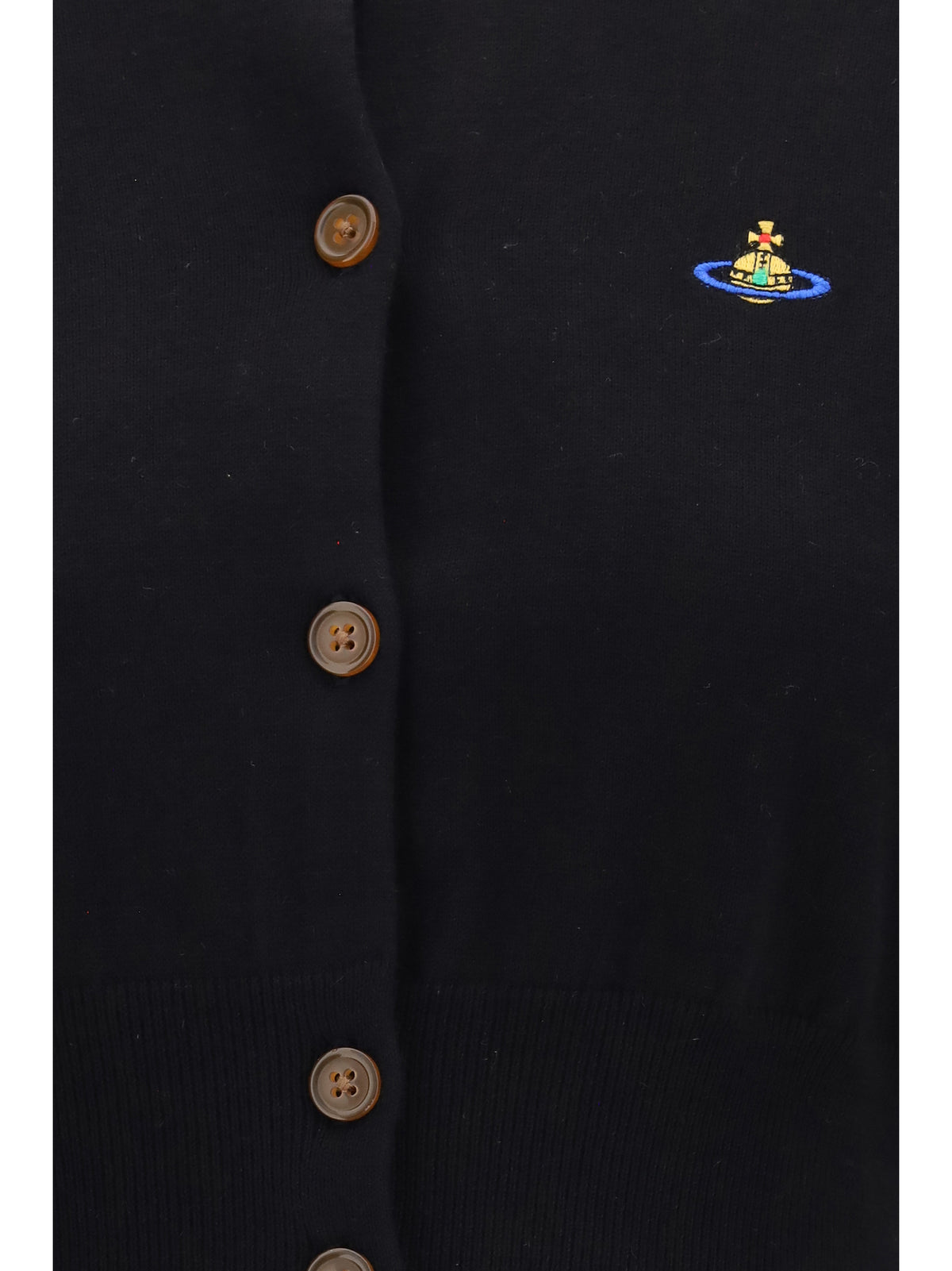 Vivienne Westwood Bea crop Cardigan - Black