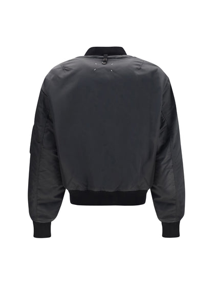 Maison Margiela Reversible Bomber - Dark Grey