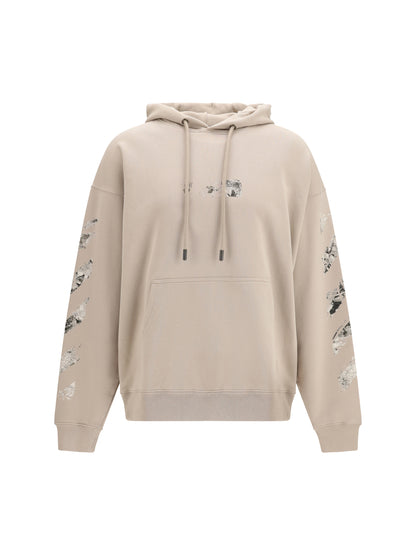 Off-White Spray Arrow Hoodie - String