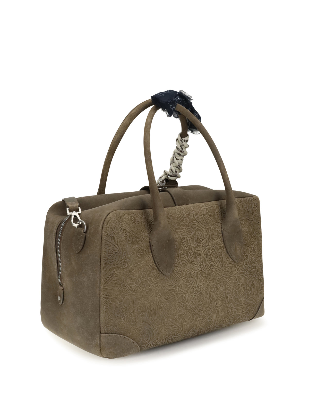 Golden Goose Vita Medium leather Travel Bag - Military Green