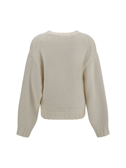 Khaite Gemma Cashmere Sweater - Ivory