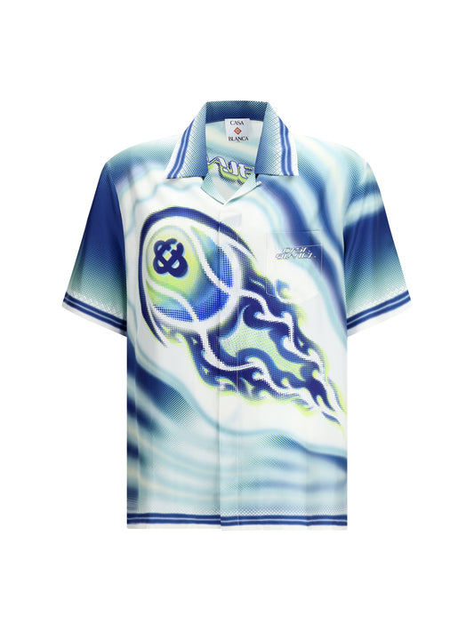 CASABLANCA Art of the Serve Shirt