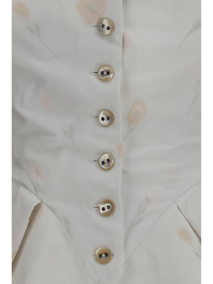 VIVIENNE WESTWOOD Button floral Vest