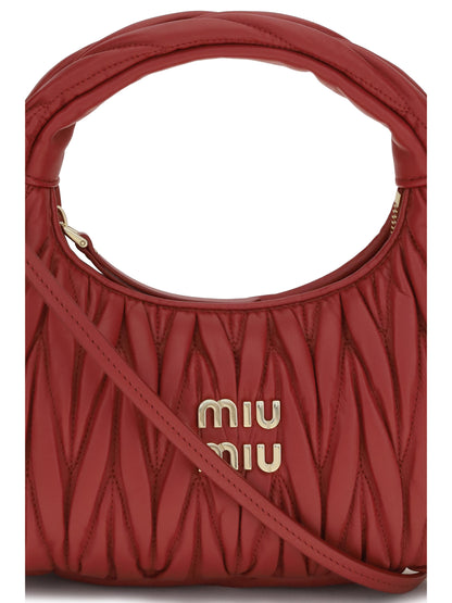 Miu Miu Wandler Hobo Handbag - Red