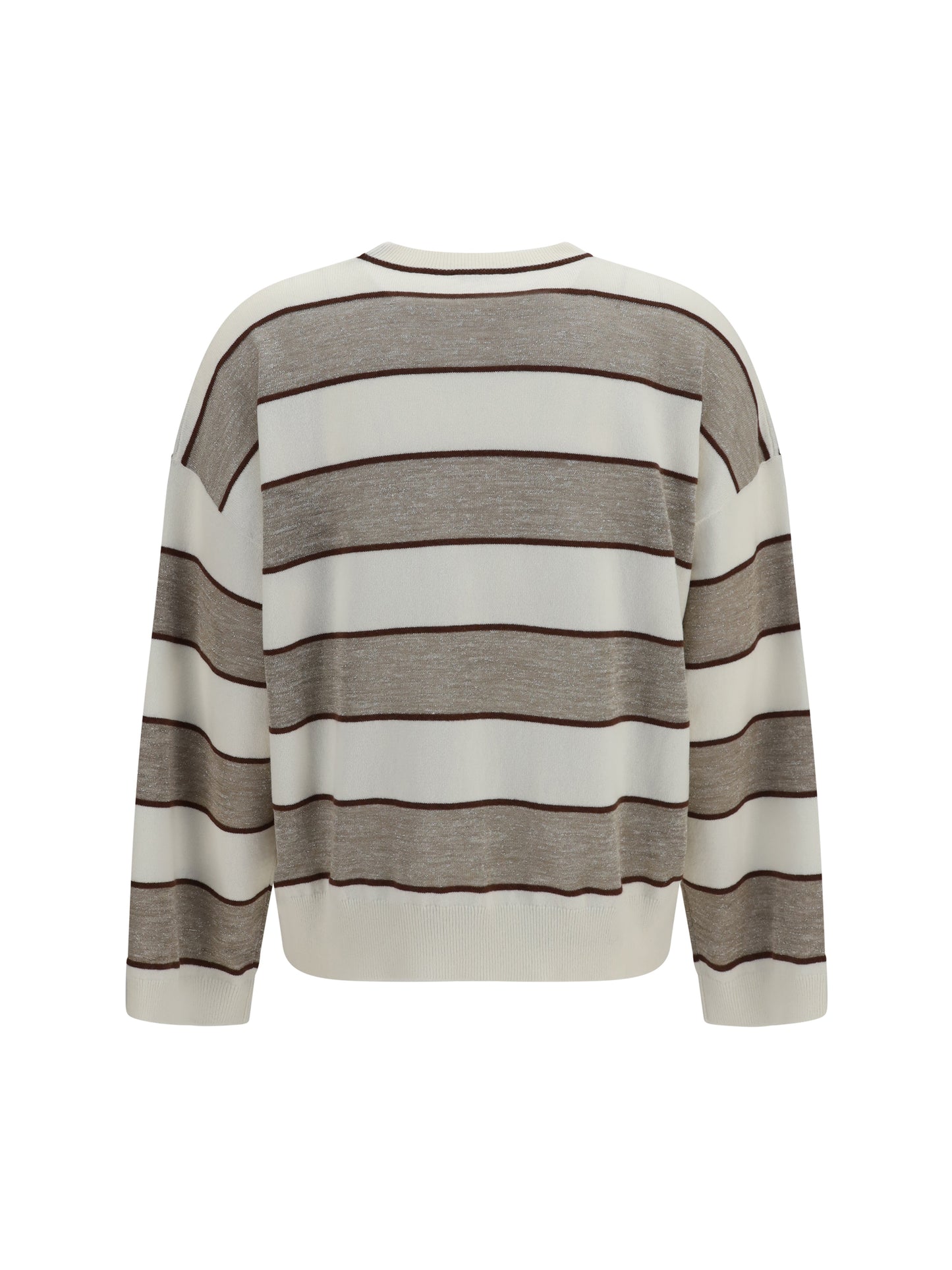 BRUNELLO CUCINELLI Striped long-sleeve Sweater