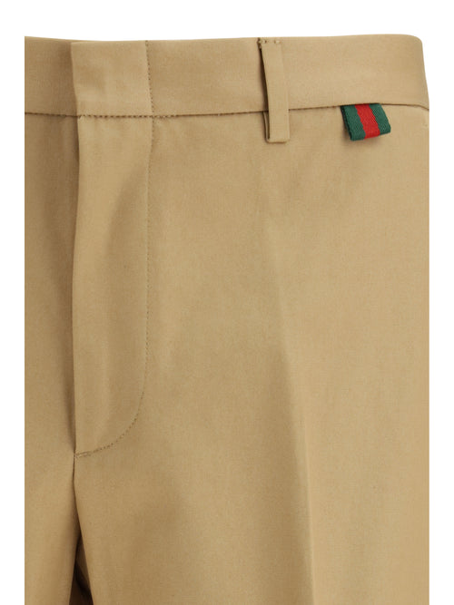 Gucci Cotton Pants - Bisque