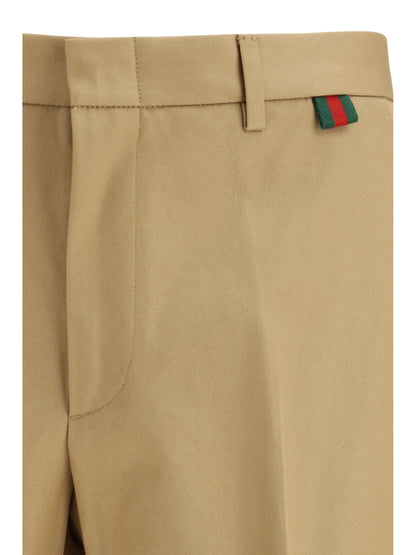 GUCCI Cotton Trousers