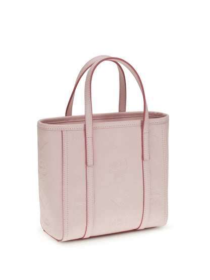 MCM Toni small Tote Bag with embossed Maxi Visetos motif
