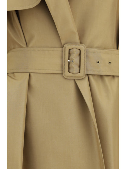The Row Amapola Coat - Sandy Buff