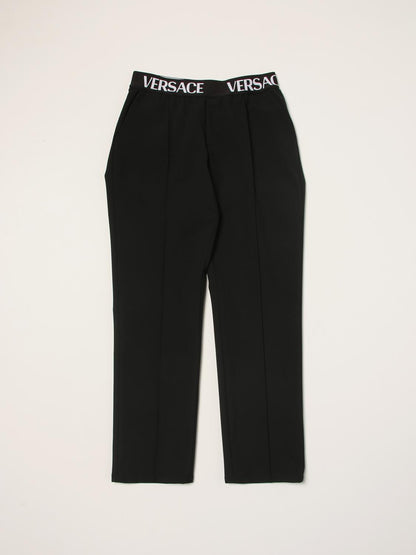 Versace Pants Kids Black