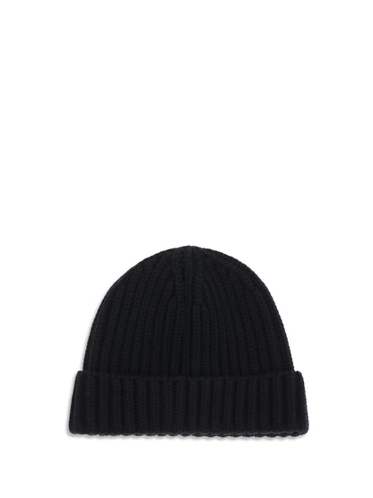Prada Virgin wool Beanie Hat - Black