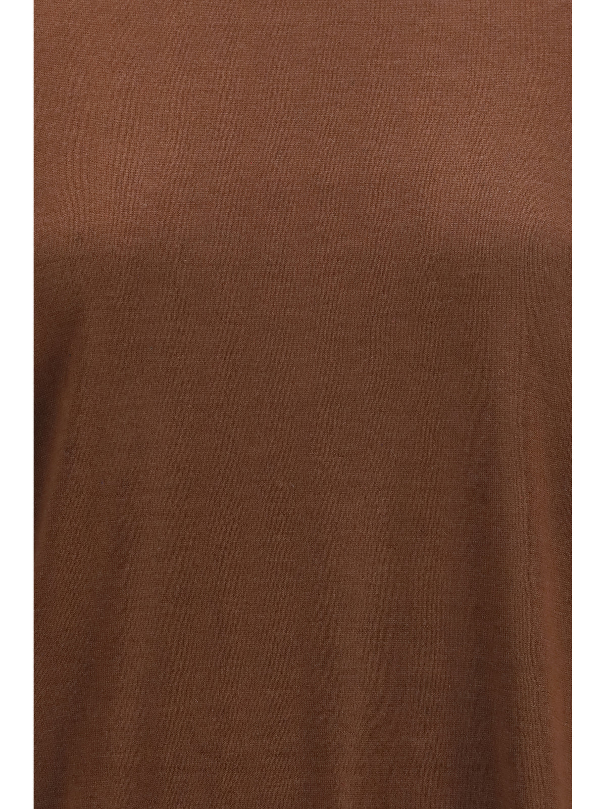 Brunello Cucinelli Short-sleeve cashmere and silk Sweater - Cioccolato