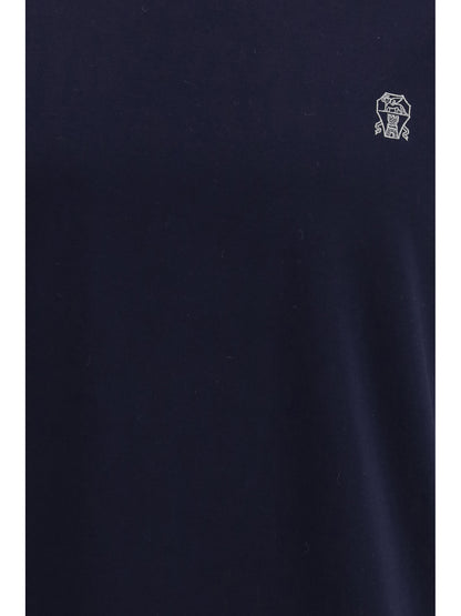 BRUNELLO CUCINELLI T-shirt in cotton with a logo