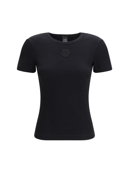 PINKO Brugherio T-shirt with embroidered love birds logo