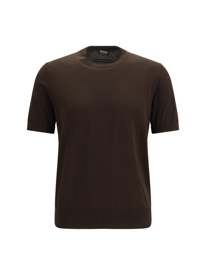 ZEGNA Short-sleeve cotton T-shirt