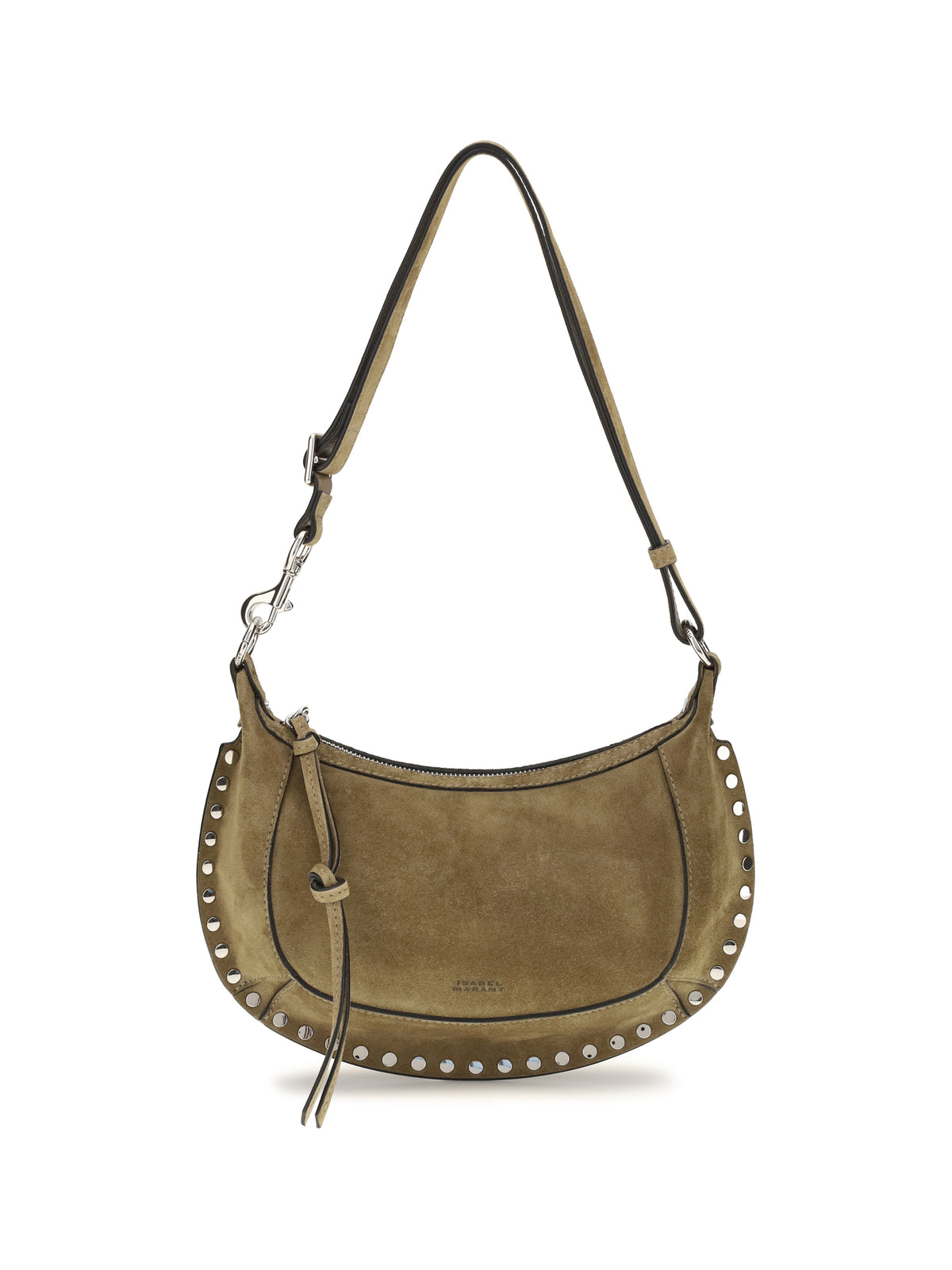 Isabel Marant Oskan Moon Shoulder Bag - Taupe