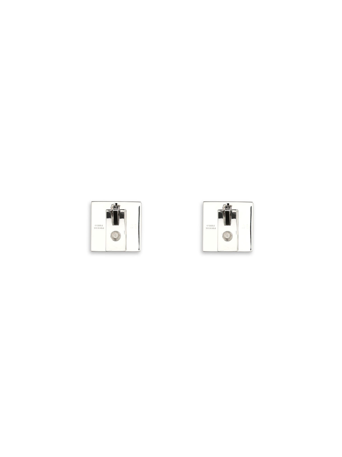 Phoebe Philo Cube Studs Earrings - Silver