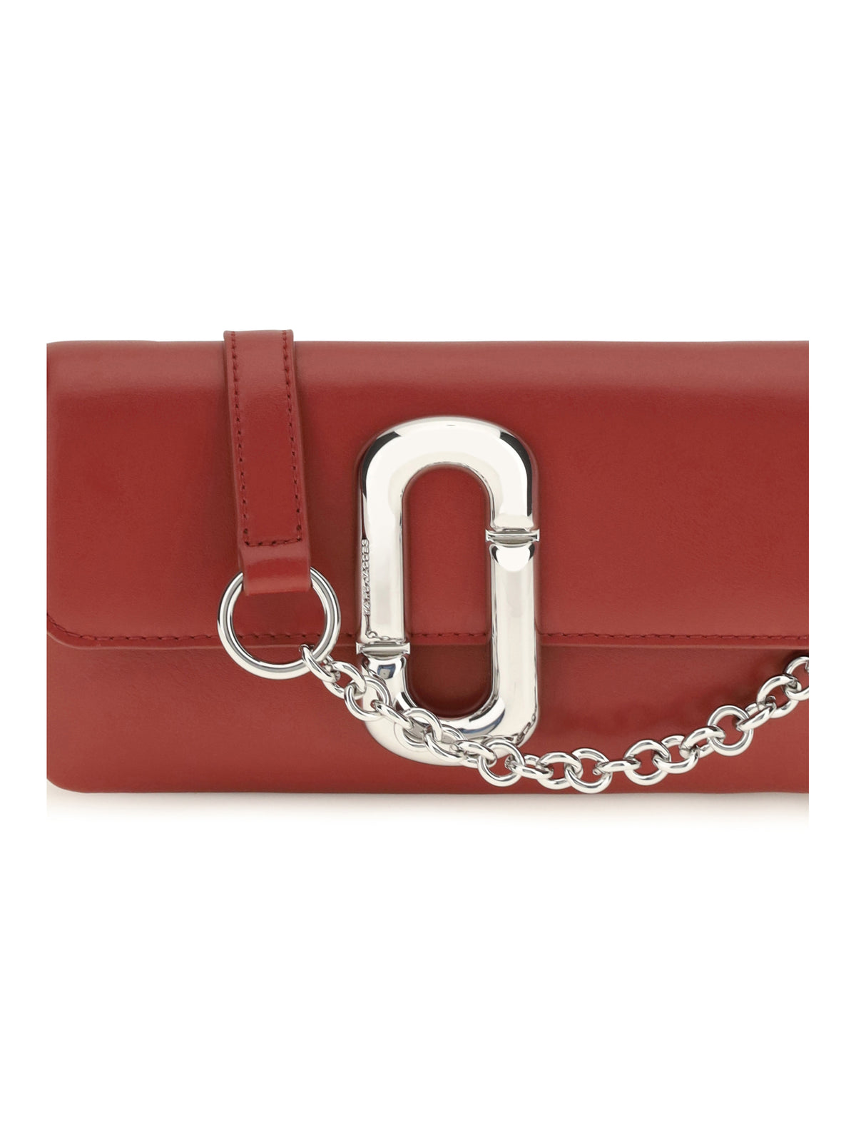 Marc Jacobs Snapshot Chain Wallet - Crimson
