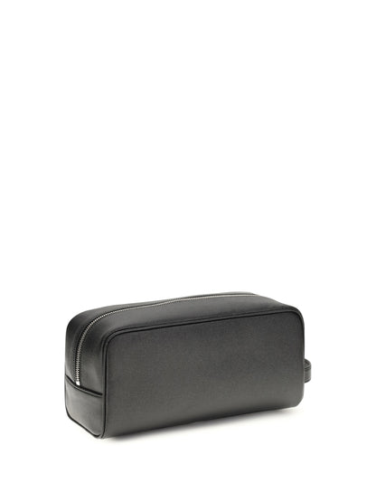 SAINT LAURENT Leather Beauty Case