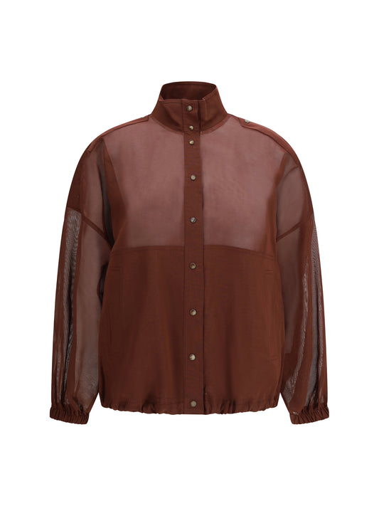 BRUNELLO CUCINELLI Cotton organza Shirt