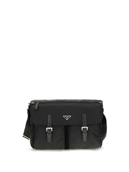 Prada Re-Nylon Shoulder Bag - Black