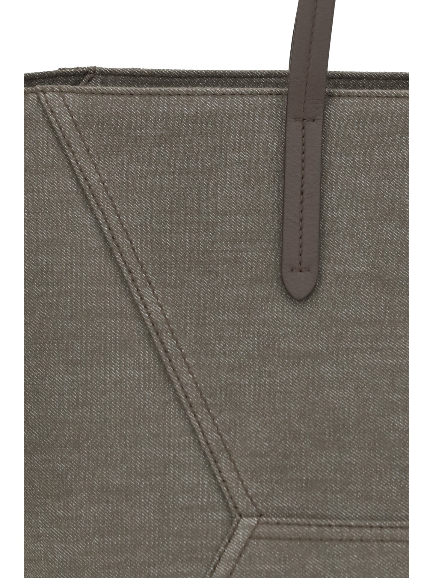 BRUNELLO CUCINELLI Canvas BC Tote Bag