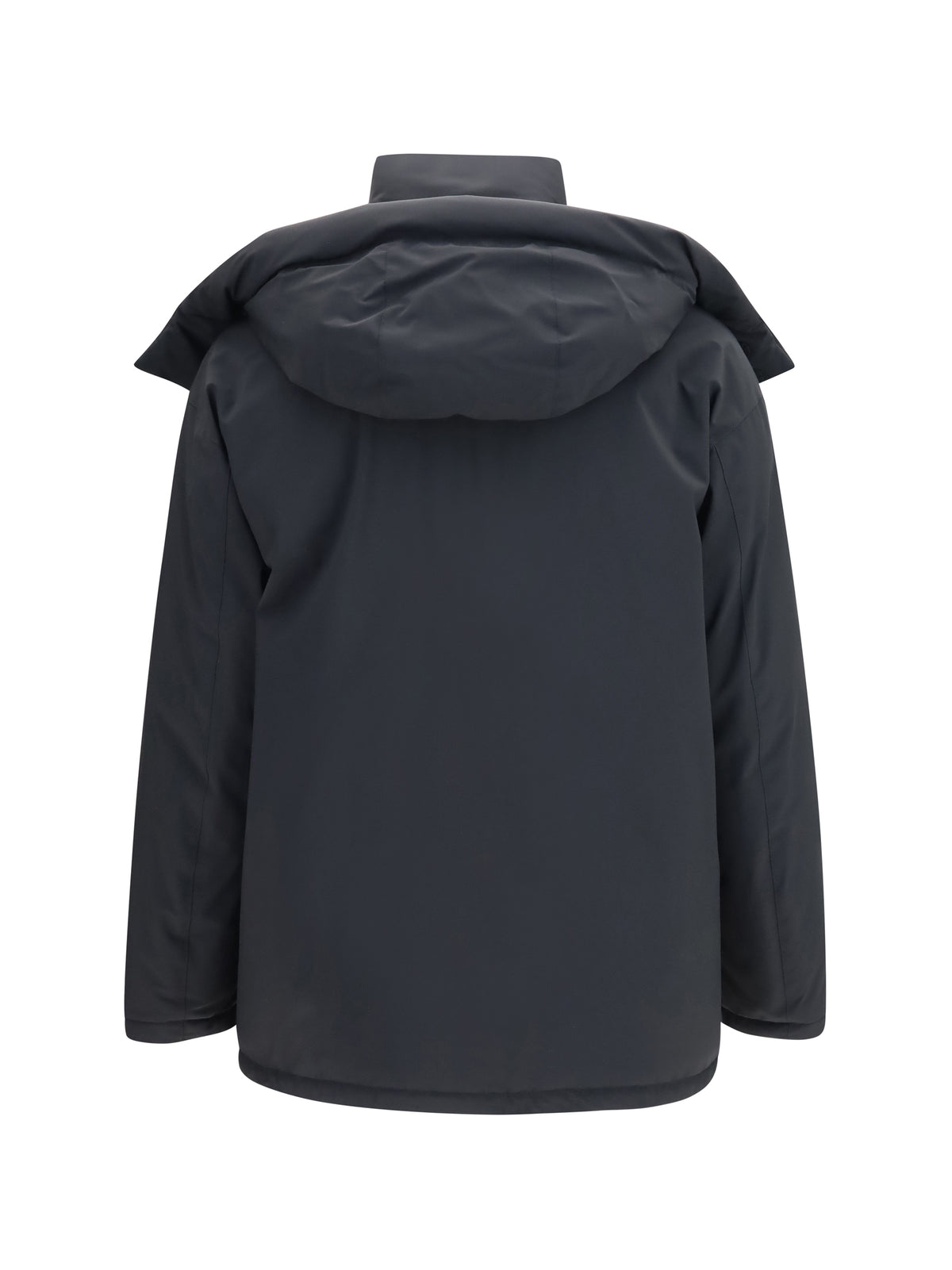 Laminar Hooded padded Jacket - Black