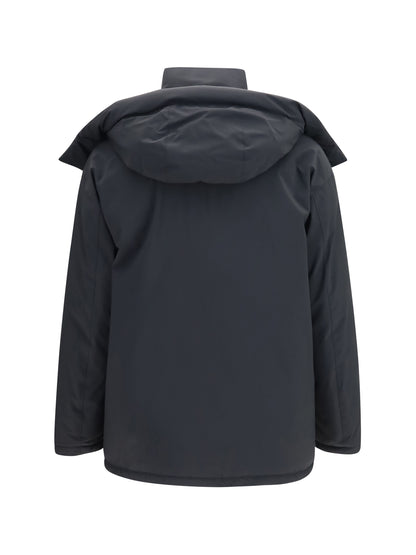 Laminar Hooded padded Jacket - Black