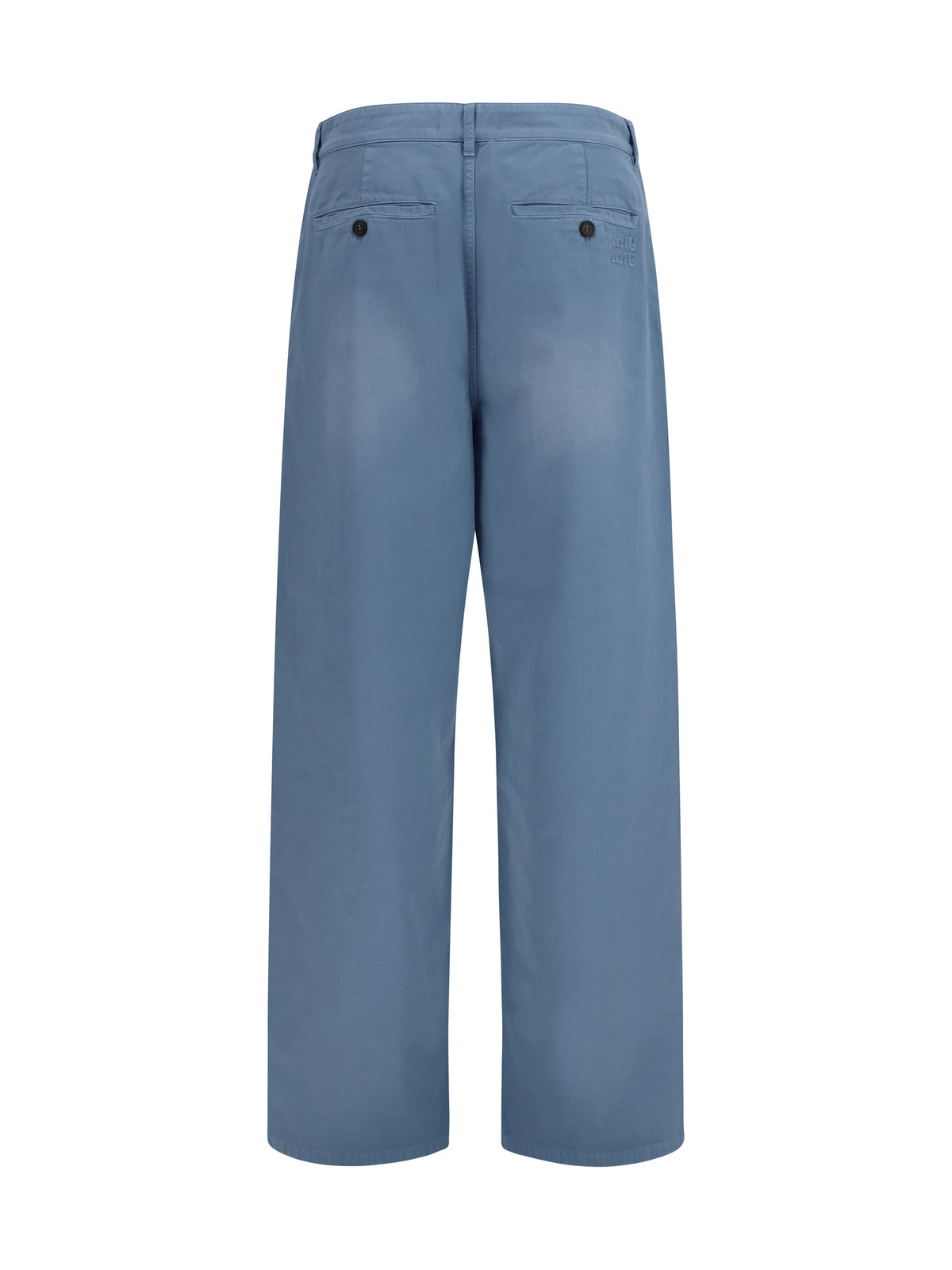 Miu Miu Garment-dyed wide-leg Pants - Astrale
