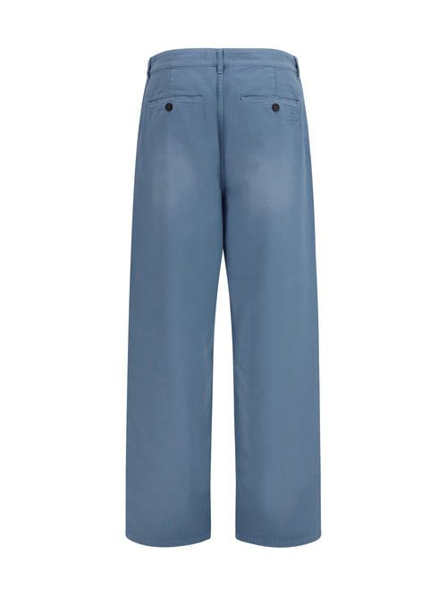 Miu Miu Garment-dyed wide-leg Pants - Astrale
