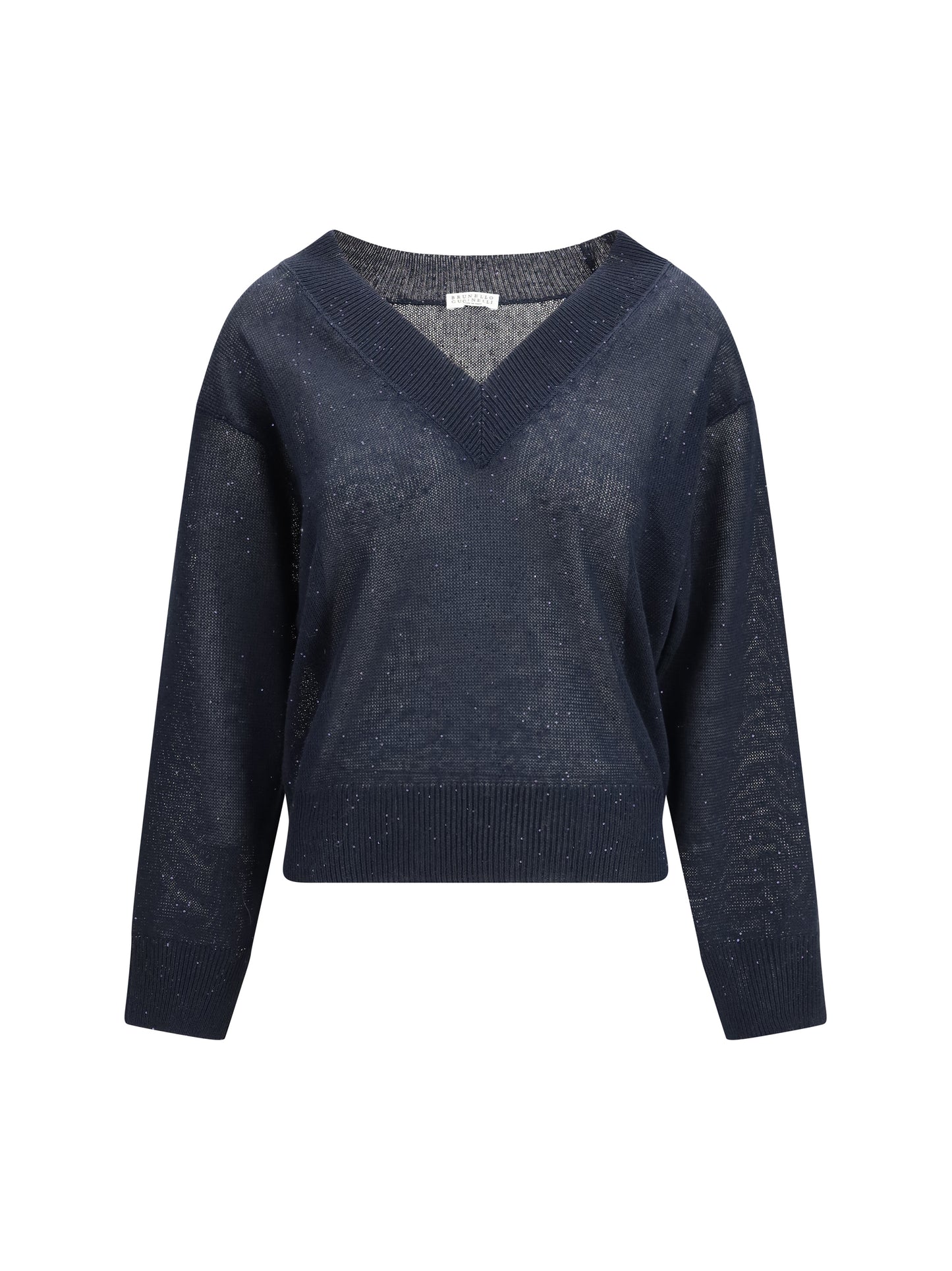 BRUNELLO CUCINELLI Sparkling linen T-shirt