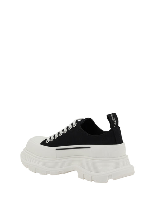 Alexander Mcqueen Tread Slick Sneakers - Black