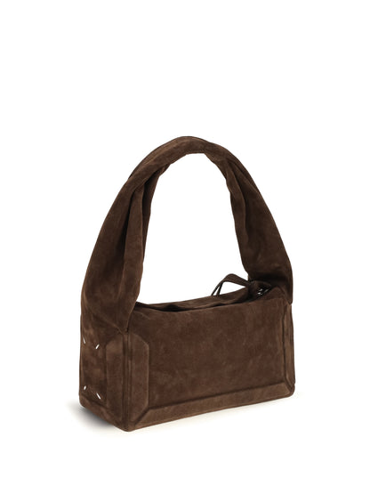 Maison Margiela Small Box East West Handbag - Dark Brown