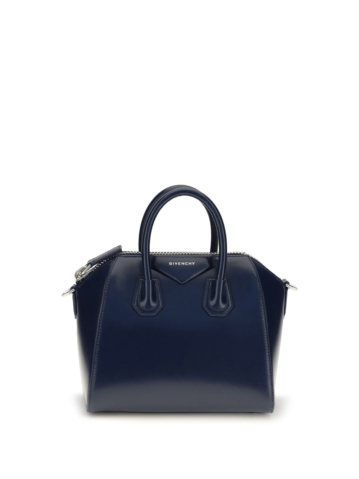 Givenchy Antigona mini leather Handbag - Saphir Blue