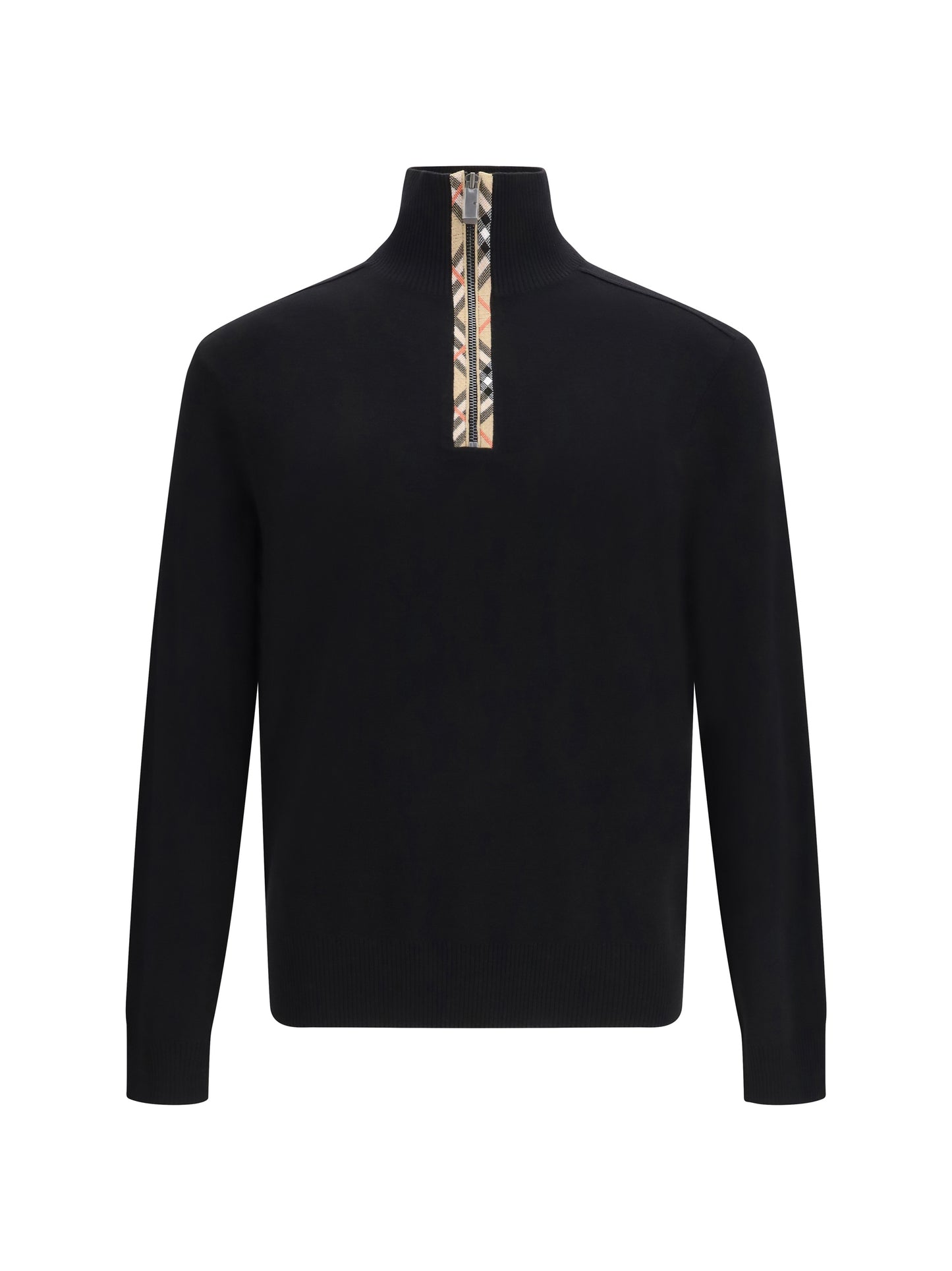 BURBERRY Check wool Sweater