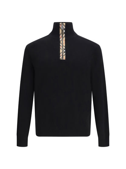BURBERRY Check wool Sweater