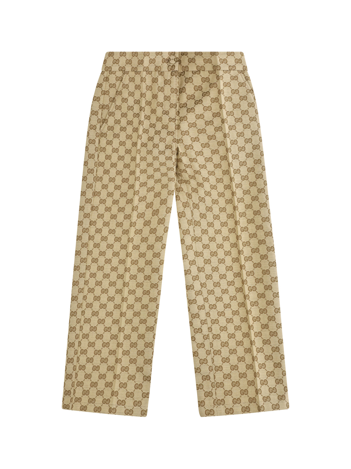 Gucci GG Canvas Pants for Boy - Vintage Sand