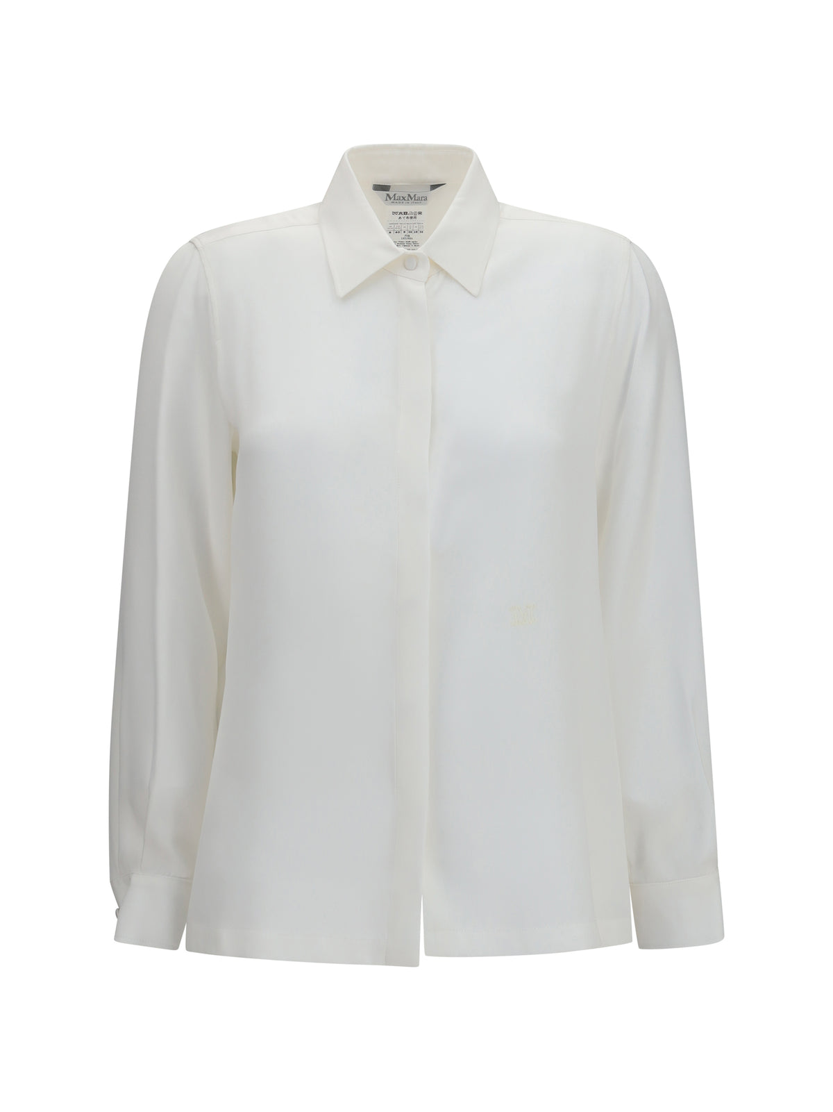 Max Mara Geranio crepe de chine Shirt - Vela