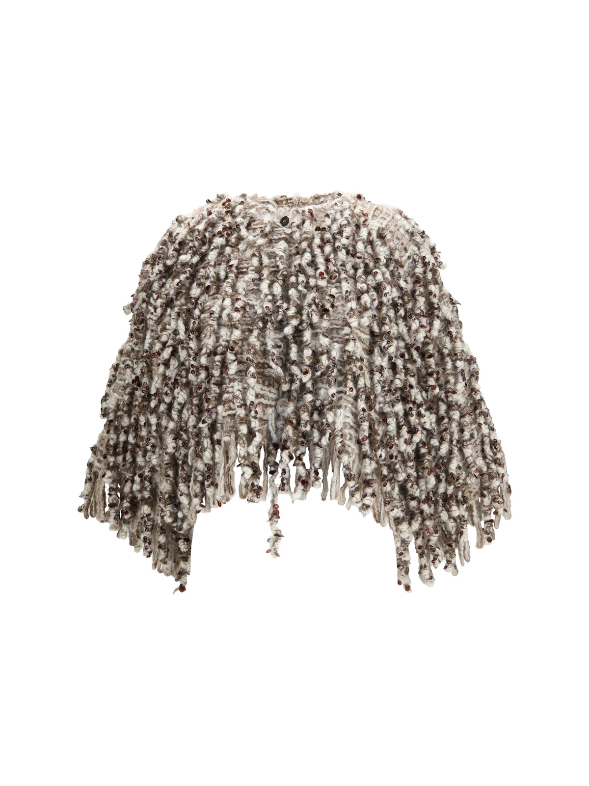 Brunello Cucinelli Dazzling Twist Embroidery mohair and wool Cardigan - 132+9149+8642