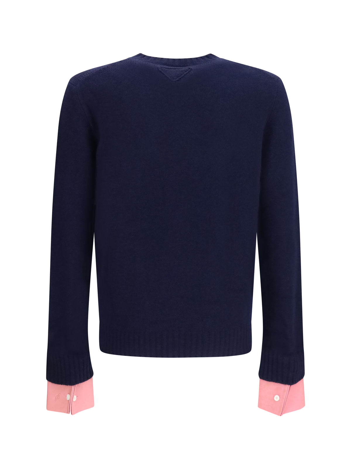 Prada Shetland wool crewneck Sweater - Bleu