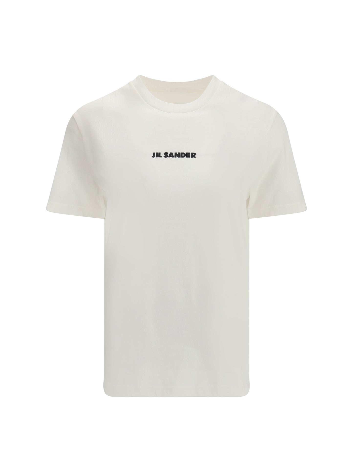 JIL SANDER Short-sleeved T-shirt with printed logo