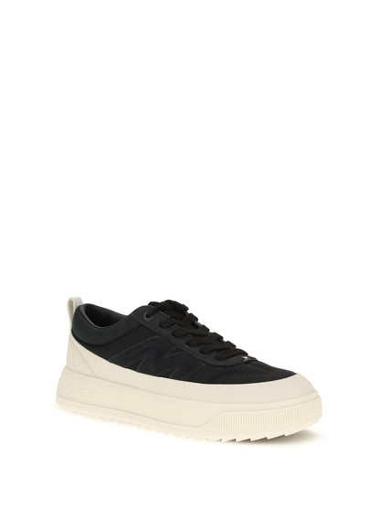 Moncler Altive Sneakers in suede and nubuck - Black