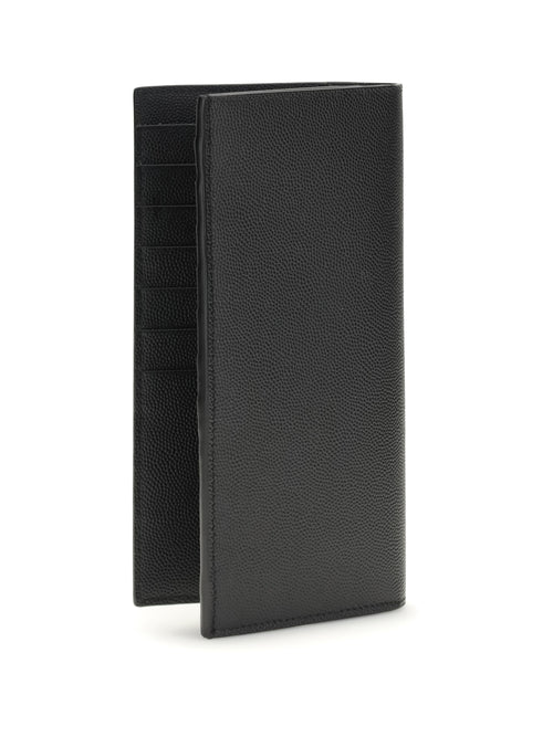 Saint Laurent Grained leather Wallet - Black