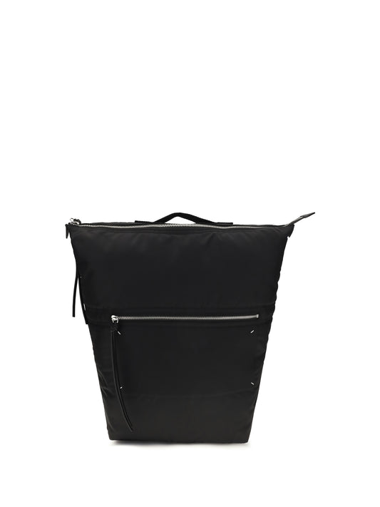 Maison Margiela Zip Line Backpack - Black/Black