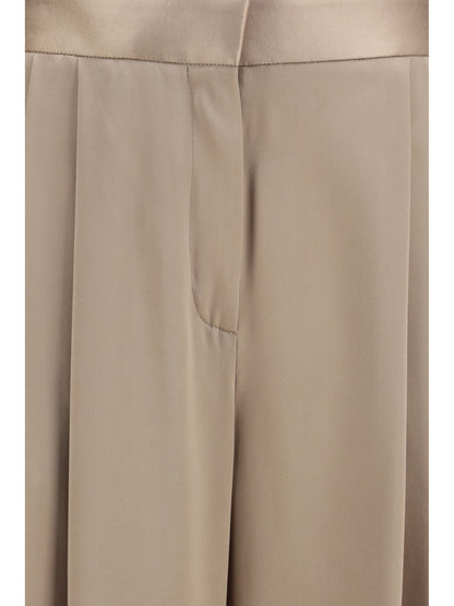 Tom Ford Straight silk Pants - Desert Taupe