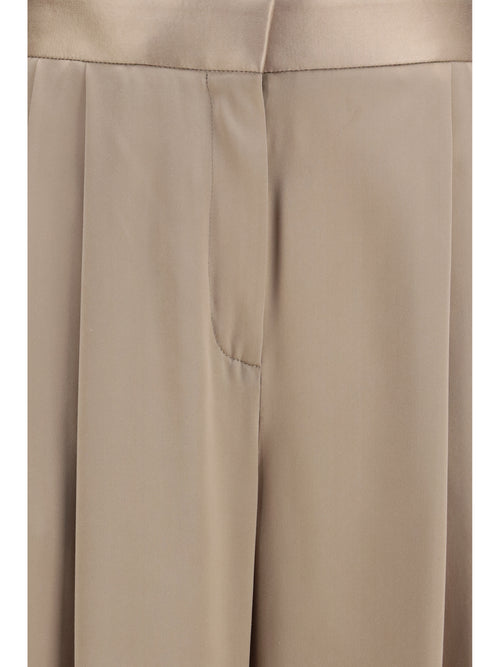 Tom Ford Straight silk Pants - Desert Taupe