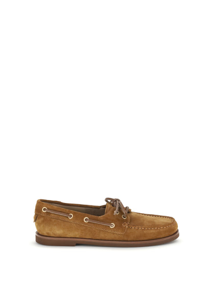 Gianvito Rossi Vandée suede Loafers - Texas+Cuoio