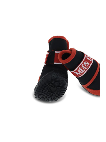 Moon Boot Dog Shoes by Poldo x Moon Boot - Red