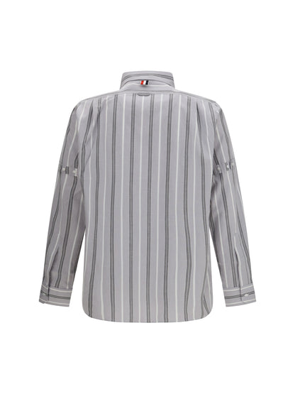 THOM BROWNE Madras striped armband Shirt